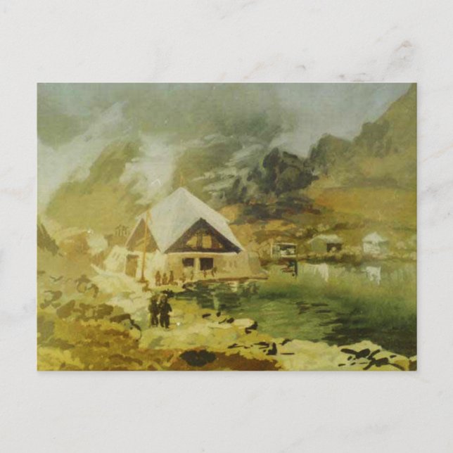 Gurudwara Hemkunt Sahib by  Shekhar Joshi Postcard (Front)