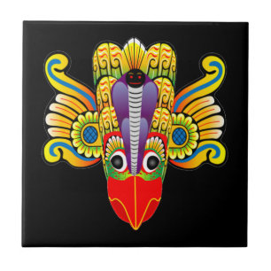 Gurulu raksha  (Sri Lanka garuda devil) design   Tile