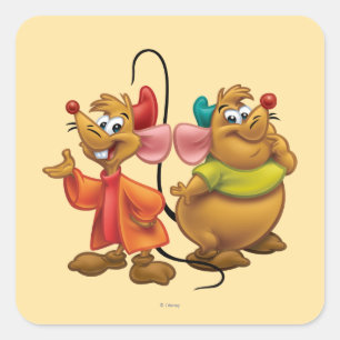 Gus and Jaq Square Sticker