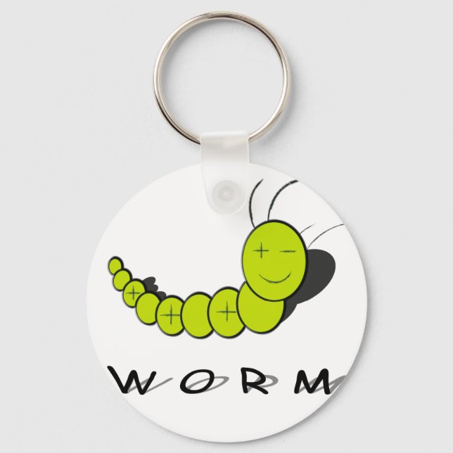 Gusano Keychain (Front)