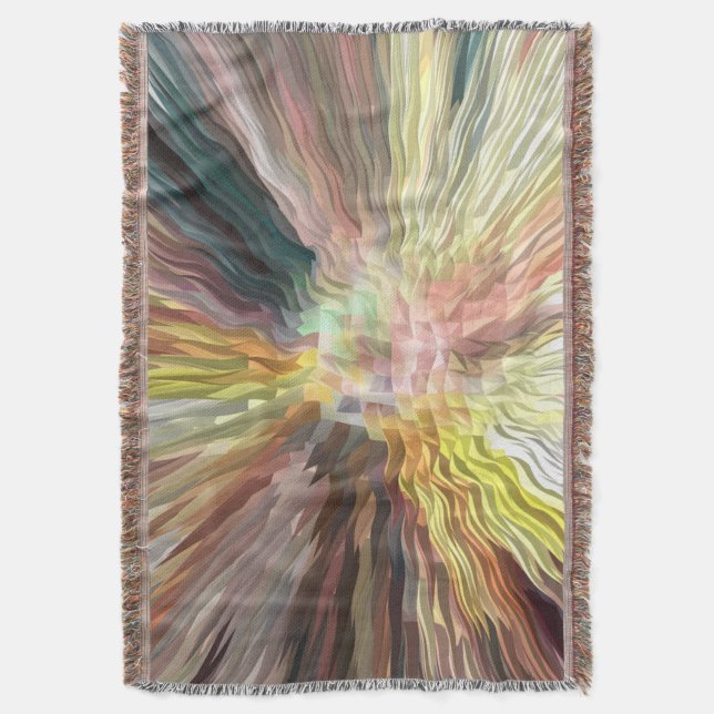 Gush of Love  Throw Blanket (Front Vertical)