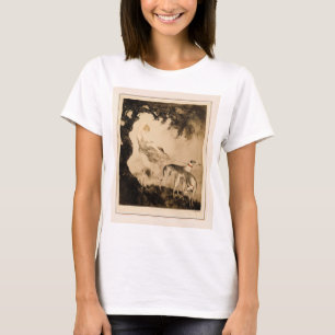 Gust of Wind by Louis Icart T-Shirt