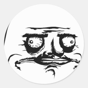 Gusta MEME Classic Round Sticker