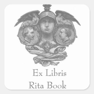 Gustav Doré Illustration From The Raven Square Sticker