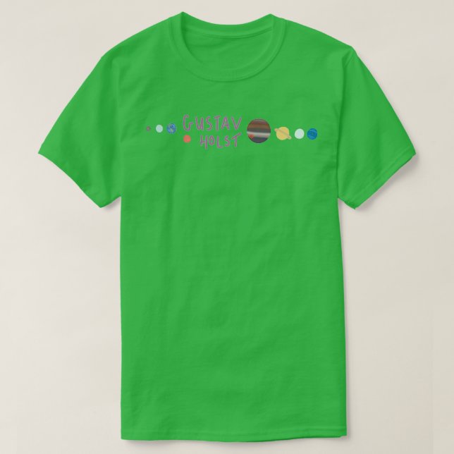 Gustav Holst The Planets  T-Shirt (Design Front)
