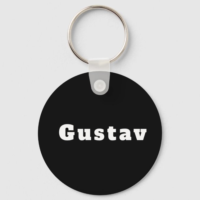 Gustav Keychain (Front)