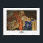 Gustav Klimt #42 - Fine Art Postcard<br><div class="desc">Gustav Klimt - The Bride 1917. Art & signature postcard #42 by The Zedign House. For more images & designs from Gustav Klimt - Paintings & Drawings, visit https://books.zedign.com/zas/166.html</div>