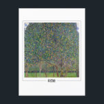 Gustav Klimt #527 - Fine Art Postcard<br><div class="desc">Gustav Klimt - Pear Tree. Art & signature postcard #527 by The Zedign House. For more images & designs from Gustav Klimt - Paintings & Drawings,  visit https://books.zedign.com/zas/166.html</div>