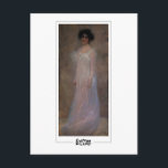Gustav Klimt #532 - Fine Art Postcard<br><div class="desc">Gustav Klimt - Serena Pulitzer Leader 1899. Art & signature postcard #532 by The Zedign House. For more images & designs from Gustav Klimt - Paintings & Drawings, visit https://books.zedign.com/zas/166.html</div>