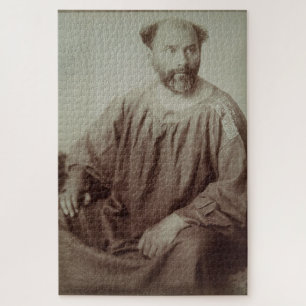 Gustav Klimt: A Photographic Portrait (1914) Jigsaw Puzzle