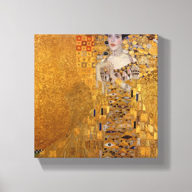 Gustav Klimt - Adele Bloch-Bauer I. Canvas Print (Front)