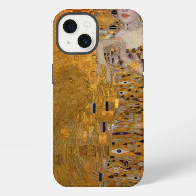 Gustav Klimt - Adele Bloch-Bauer I. iPhone Case (Back)