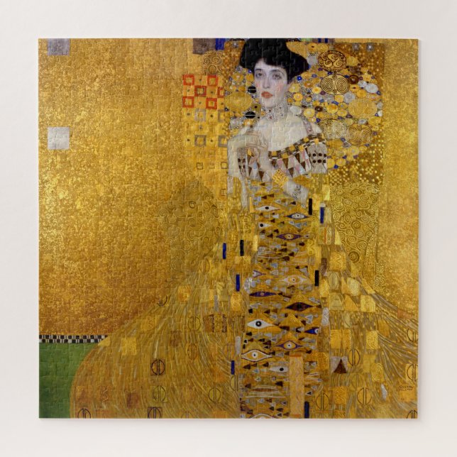 Gustav Klimt , "Adele Bloch-Bauer I" Jigsaw Puzzle (Vertical)