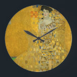 Gustav Klimt "Adele Bloch-Bauer I" Large Clock<br><div class="desc">Gustav Klimt "Adele Bloch-Bauer I"</div>