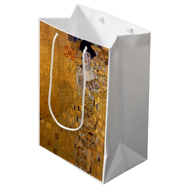 Gustav Klimt - Adele Bloch-Bauer I. Medium Gift Bag (Front Angled)