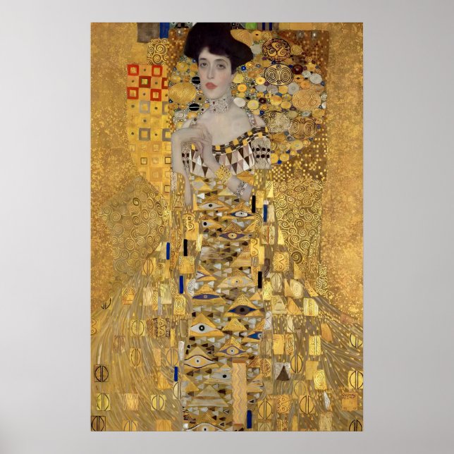 Gustav Klimt Adele Bloch-Bauer I Print Austrian (Front)