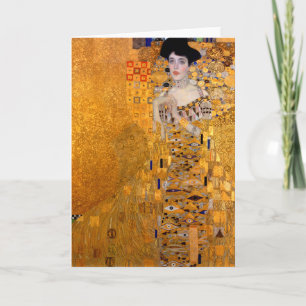 Gustav Klimt "Adele" Portrait Vintage Card