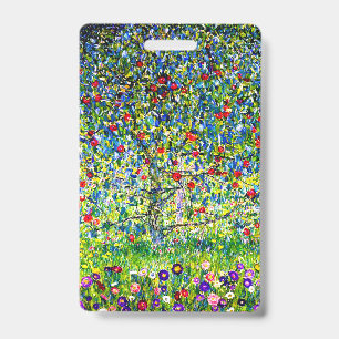 Gustav Klimt Apple Tree Badge