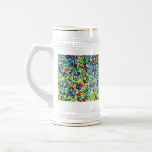 Gustav Klimt Apple Tree Beer Stein