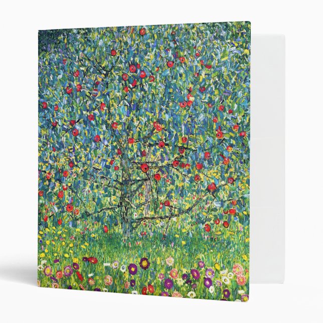 Gustav Klimt: Apple Tree Binder (Front/Inside)