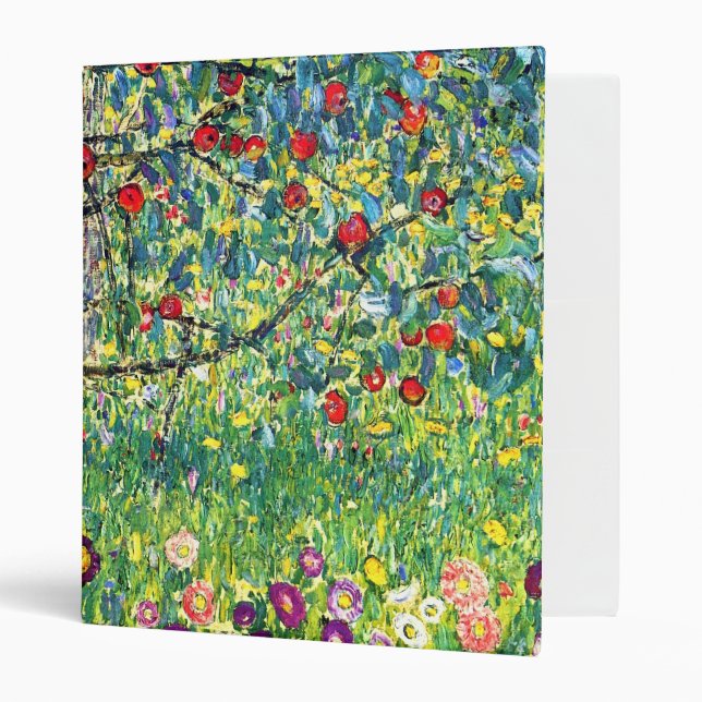 Gustav Klimt: Apple Tree Binder (Front/Inside)