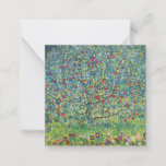 Gustav Klimt - Apple Tree Card<br><div class="desc">Apple Tree I - Gustav Klimt,  Oil on Canvas,  1907</div>