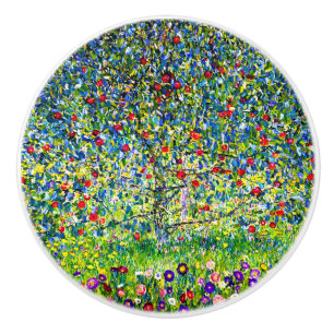 Gustav Klimt Apple Tree Ceramic Knob