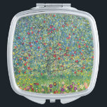 Gustav Klimt - Apple Tree Compact Mirror<br><div class="desc">Apple Tree I - Gustav Klimt,  Oil on Canvas,  1907</div>