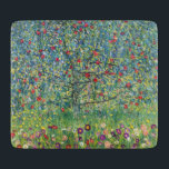 Gustav Klimt - Apple Tree Cutting Board<br><div class="desc">Apple Tree I - Gustav Klimt,  Oil on Canvas,  1907</div>