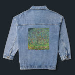 Gustav Klimt - Apple Tree Denim Jacket<br><div class="desc">Apple Tree I - Gustav Klimt, Oil on Canvas, 1907</div>
