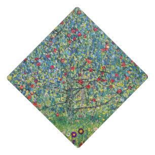 Gustav Klimt - Apple Tree Graduation Cap Topper