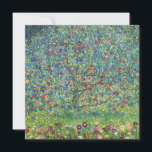 Gustav Klimt - Apple Tree Invitation<br><div class="desc">Apple Tree I - Gustav Klimt,  Oil on Canvas,  1907</div>