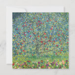 Gustav Klimt - Apple Tree Invitation<br><div class="desc">Apple Tree I - Gustav Klimt,  Oil on Canvas,  1907</div>