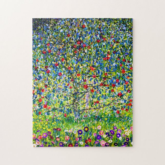 Gustav Klimt Apple Tree Jigsaw Puzzle (Vertical)