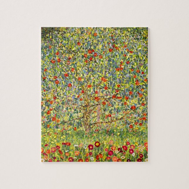 Gustav Klimt Apple Tree Jigsaw Puzzle (Vertical)