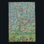 Gustav Klimt - Apple Tree Kitchen Towel<br><div class="desc">Apple Tree I - Gustav Klimt,  Oil on Canvas,  1907</div>