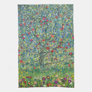 Gustav Klimt - Apple Tree Kitchen Towel