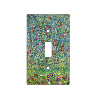 Gustav Klimt - Apple Tree Light Switch Cover