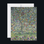 Gustav Klimt Apple Tree Note Card<br><div class="desc">Gustav Klimt Apple Tree note card. Oil paining on canvas from 1912. A beautiful landscape from the Klimt’s later period. A great gift for fans of landscape painting,  apple trees,  art nouveau and Gustav Klimt.</div>