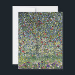 Gustav Klimt Apple Tree Note Card<br><div class="desc">Gustav Klimt Apple Tree note card. Oil paining on canvas from 1912. A beautiful landscape from the Klimt’s later period. A great gift for fans of landscape painting, apple trees, art nouveau and Gustav Klimt.</div>