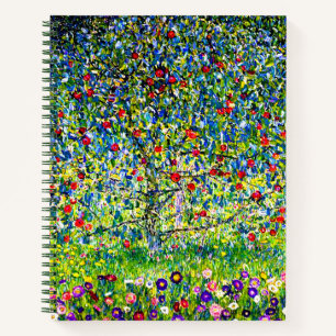 Gustav Klimt Apple Tree Notebook