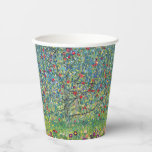 Gustav Klimt - Apple Tree Paper Cups<br><div class="desc">Apple Tree I - Gustav Klimt,  Oil on Canvas,  1907</div>