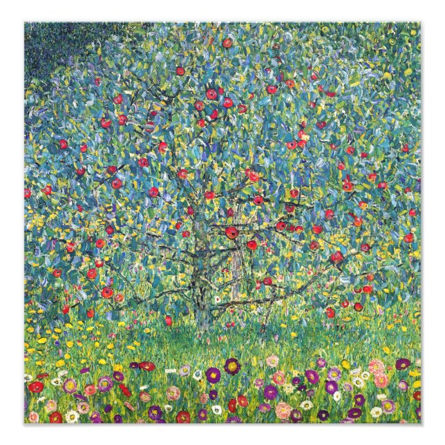 Gustav Klimt - Apple Tree Photo Print (Front)
