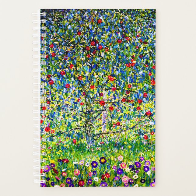 Gustav Klimt Apple Tree Planner (Front)