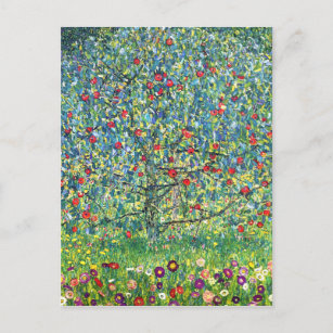 Gustav Klimt: Apple Tree Postcard