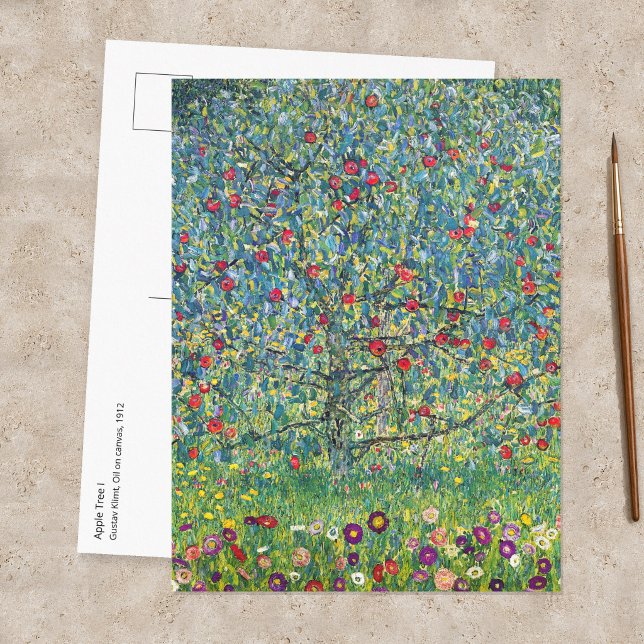 Gustav Klimt - Apple Tree Postcard (Creator Uploaded)