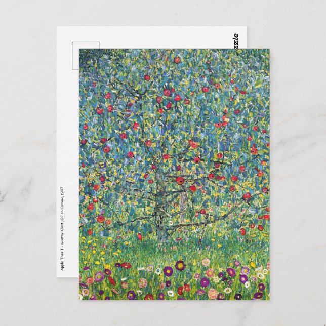 Gustav Klimt - Apple Tree Postcard (Front/Back)