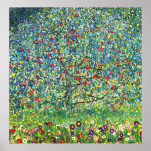 Gustav Klimt: Apple Tree Poster