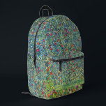 Gustav Klimt - Apple Tree Printed Backpack<br><div class="desc">Apple Tree I - Gustav Klimt,  Oil on Canvas,  1907</div>