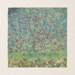Gustav Klimt - Apple Tree Scarf<br><div class="desc">Apple Tree I - Gustav Klimt,  Oil on Canvas,  1907</div>